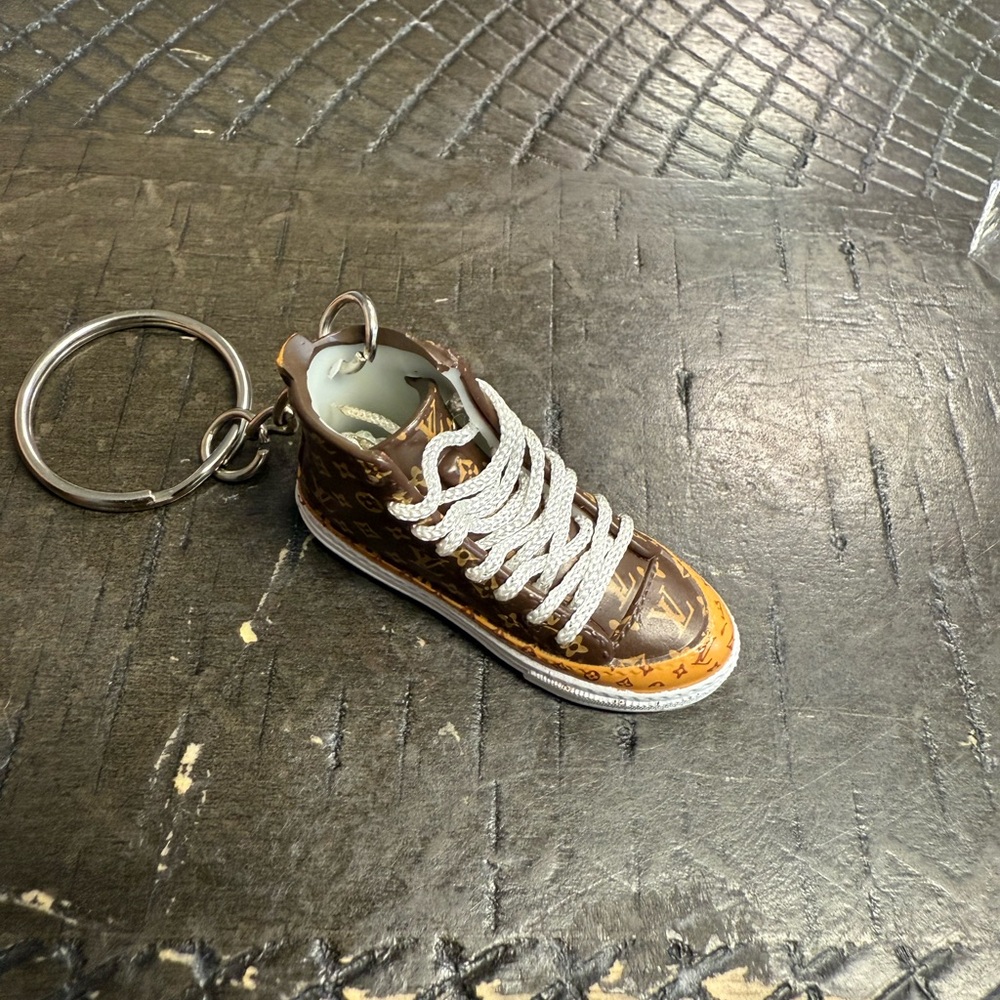 Brown Shoe Keychain